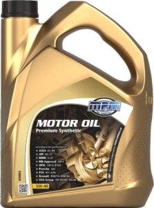 MPM Motorolie 5w40 - 5 liter