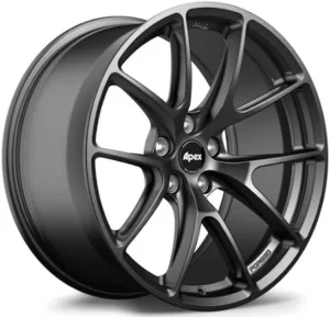 Apex VS-RX 19x9.5 ET33 Wheel - 5x114.3 / 64.1 - Satin Black Forged